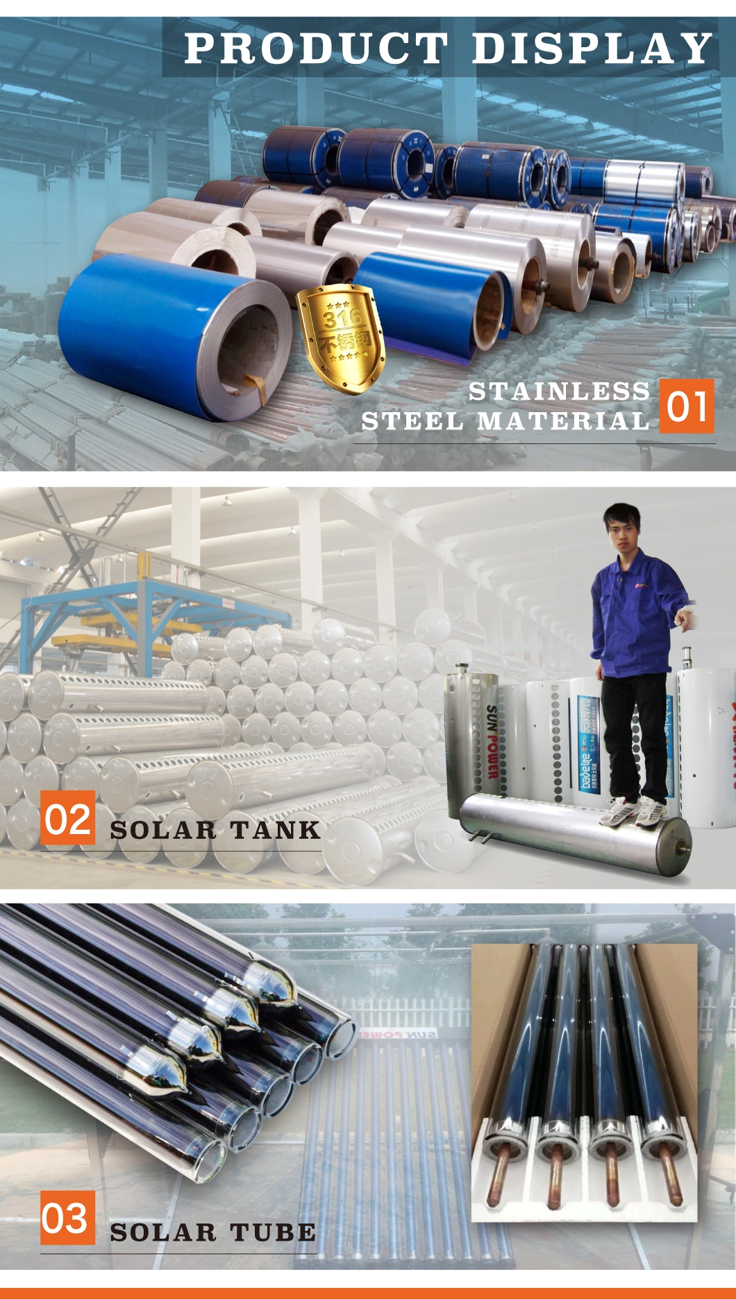 Solar Heating Panels/Flat Plate Solar Collector