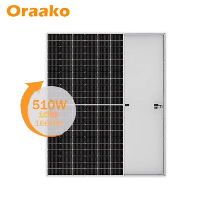 Oraako 340W PVT 태양열 하이브리드 패널 및 배터리 팩, 단결정 고효율 방수 PV 태양광 시스템 패널