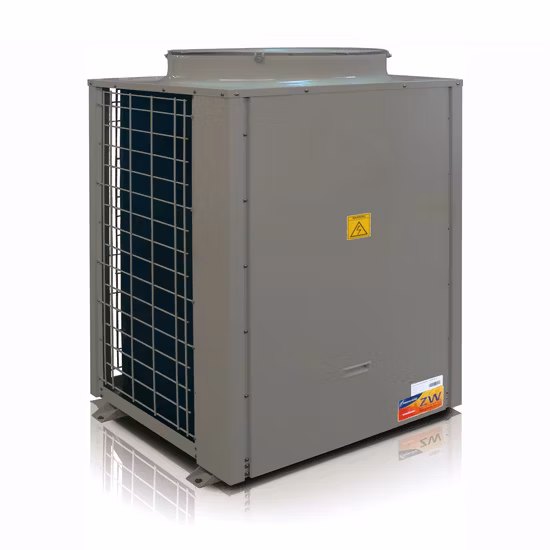 난방, 냉방, 온수 생산을 위한 이중 열원, 태양광 물 및 공기 인버터 하이브리드 히트펌프